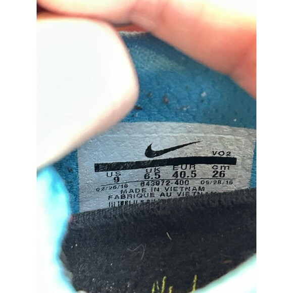 Nike Metcon 2 AMP Blue Glow Women’s Size 9 - Picture 6 of 8